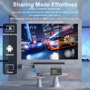 3000 cvia độ sáng 4K video chiếu Android <span class=keywords><strong>15</strong></span> chiếu Rạp hát tại nhà video projecteur 4k 300 ''Màn hình LED <span class=keywords><strong>LCD</strong></span> 4K máy chiếu - Product Image 6