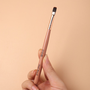 10Pcs Painted Wood Handle Nail Art Brush Set Round Angled Flat Liner Tips for Gel Polish Manicure - Product Image 3