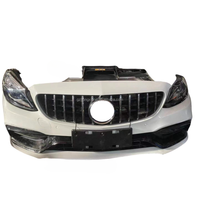 Kit avant complet (calandre, phares, feux antibrouillard) en ABS pour Mercedes-Benz Classe C W205 C63AMG C43AMG (2013-2020) – Occasion, Facelift, Installation Facile