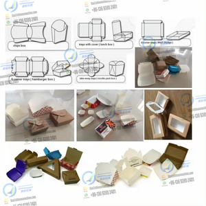 Contenedores de comida desechables automáticos para llevar, caja de papel, máquina formadora de Bento, cajas de hamburguesas para llevar, máquina para hacer fiambreras - Product Image 6