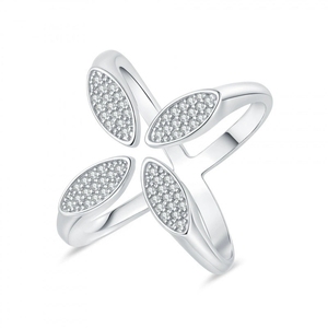 Vente flash de bagues minimalistes en forme de papillon avec zircone, bagues ouvertes simples, <span class=keywords><strong>bijoux</strong></span> tendance en gros pour femmes, cadeau - Product Image 5
