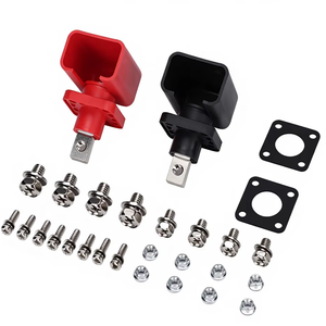 <span class=keywords><strong>Bornier</strong></span> de connecteur à courant élevé carré 100A/120A/150A/200A/300A 600V PCBA stockage d'énergie traversant la borne murale - Product Image 3