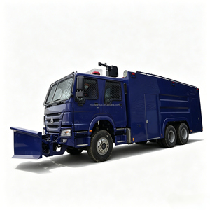 Camion de sauvetage et de lutte contre les incendies HOWO avec pompe et lance réglable pour la lutte contre les incendies urbains et les opérations de sauvetage d'urgence - Product Image 1