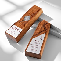 Trophée en noyer noir massif - Personnalisé - Souvenir créatif de retraite et récompense pour employé de l'année - Trophée de champion - Origine Chine