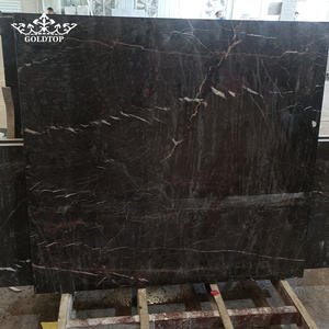 Dalles de marbre polies Goldtop OEM/ODM <span class=keywords><strong>Saint</strong></span>-<span class=keywords><strong>Laurent</strong></span>, style chinois moderne, pour sols et murs intérieurs de villas, grandes dalles de pierre personnalisées - Product Image 1