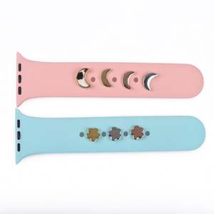 เครื่องประดับตกแต่งรูปอุ้งเท้าโลหะสำหรับสายนาฬิกาอัจฉริยะและอุปกรณ์เสริมสายเคลือบแข็งแบบกำหนดเองสำหรับสร้อยข้อมือ - Product Image 6