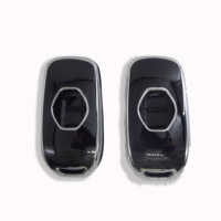 Housse de clé de voiture TPU 2 boutons pour Renault Kwid Kadjar Captur Megane Sandero Stepway Logan Clio clé à distance
