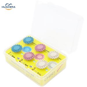 Huacera 6001 dentale fresa diamantata Kit assortiti con gambo da Fg lucidante consumabile in tungsteno carburo con punta punte per Router per odontoiatria - Product Image 1