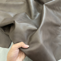 Prix de gros couleur personnalisée pleine peau 100% véritable cuir de chèvre naturel organique comme cuir de vache