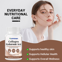 VitaSpring OEM Collagène Acide Hyaluronique Compléments Beauté Capsules Marque Privée Vitamine Collagène + Acide Hyaluronique Capsules