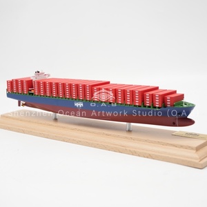 Mô hình thuyền quy mô thủ công của nhà máy o.a.s 1: Mô hình tàu Chất lượng cao quy mô 1000 tùy chỉnh Mô hình tàu container 35cm Hmm - Product Image 2