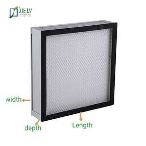 99.995% cao H14/H13 sợi thủy tinh Bảng điều chỉnh Lọc điều kiện mới vật liệu giấy cho laminar Flow hoods HEPA Bộ lọc không khí yếu tố - Product Image 1