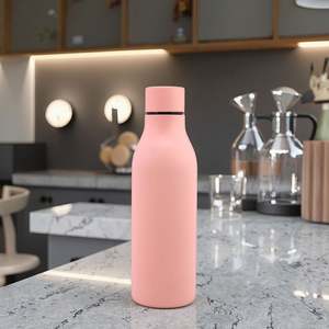 Thermos en acier inoxydable de grande capacité à haute valeur chromatique 304, nouvelle bouteille isotherme avec corde de levage, camping, sports de plein air, haute qualité - Product Image 3