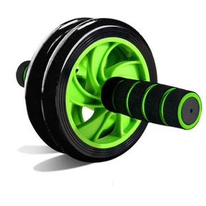 High Quality PVC Abdominal Wheel Roller Gym Equipment <strong>Tummy</strong> Slim <strong>Exercise</strong> Wheel for Home Use Men and Women - Product Image 1