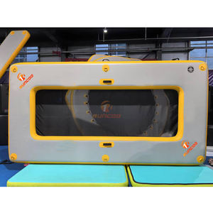 Nouveau point de chute flotteur amusant ponton flottant quai rectangle gonflable flottant eau hamac flotteur - Product Image 3