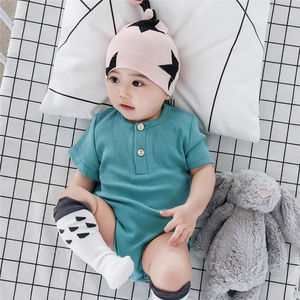 Vêtements pour enfants, combinaison en polaire pour garçon, combinaison en velours pour bébé, provenant d'une boutique en ligne de vente en gros - Product Image 1