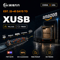 Agent d'expédition XUSB FBA FTL LTL 14900 Frye Rd FORT WORTH TX 76155 Expédition maritime DDP LCL FCL Chine vers les États-Unis Transitaire