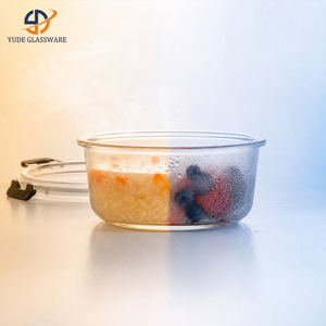 Boîte à bento en verre polyvalente sans BPA pour le déjeuner à l'école et au bureau - Product Image 5