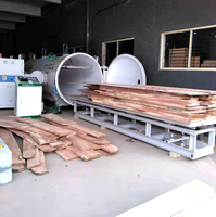 Séchoir à bois sous vide homologué CE, four de séchage industriel pour le travail du bois, séchoir à bois RF/HF à vendre, machines pour le travail du bois SAGAHF