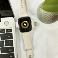 Chargeur sans fil magnétique portable UME X512 pour montre connectée avec ports Type-C et USB, certifié compatible, en promotion