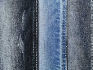 Tissu denim extensible K906 fabriqué à partir de bouteilles en plastique recyclées - Product Image 4
