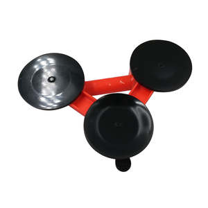 Ventouse double en caoutchouc ABS de qualité industrielle, fonctionnelle pour l'installation, la manipulation et le démontage du verre, utilisation manuelle, garantie 1 an - Product Image 4
