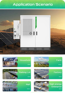 Système solaire commercial GSL Energy avec batteries lithium-ion 120KWH/250KWH de type Lifepo4, système de stockage d'énergie à connexion au réseau - Product Image 5