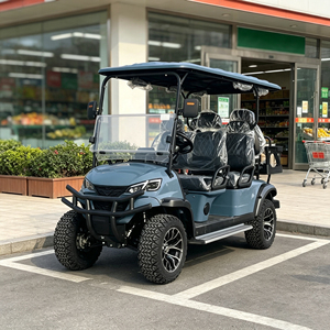 Voiture de golf électrique <span class=keywords><strong>Rainbow</strong></span> 4 places 72V Lithium certifiée DOT pour le marché américain avec sièges haut de gamme et batterie longue portée - Product Image 3