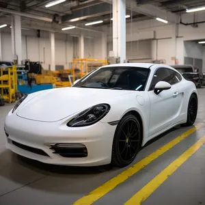 2024 new product WHITE Directly Selling Waterproof Auto Body Stickers Car Wrap Vinyl For Vehicle Vinyl High Stretch Film