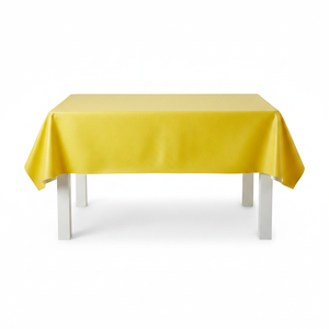 Jacquard Yellow <b>Tablecloth</b> 18\"X8\"X24\" 72PCS/Carton Buyer-Hotels Dining Tablecover Branded Rectangle Plastic <b>Tablecloth</b> - Product Image 4