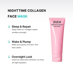 Masque en tissu hydratant et liftant au bio-collagène et vitamine C, effet peeling profond et éclaircissant, format échantillon - Product Image 2