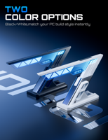 Support universel pour GPU OEM réglable pour éviter l'affaissement des cartes graphiques dans les PC de jeu Uphere GB10TC
