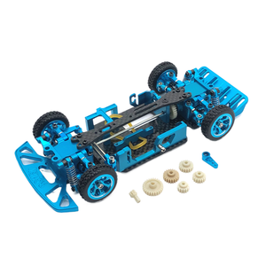 Repuestos para Auto RC WWltoys 1/28 <span class=keywords><strong>K969</strong></span> K979 K989, Accesorios Metálicos de Mejora: Mecanismo de Dirección/Brazo Oscilante Superior/Barra de Transmisión - Product Image 1