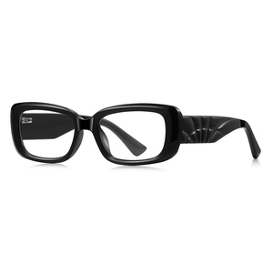 特大長方形眼鏡フレーム女性用男性用ブルーブロック眼鏡厚手ワイドテンプル眼鏡光学眼鏡TR90 - Product Image 6