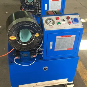 Machine à rétrécir les tubes en acier Tube en caoutchouc hydraulique Tuyau de hangar Tête de rétrécissement automatique Produit de tube en HDPE PP PE