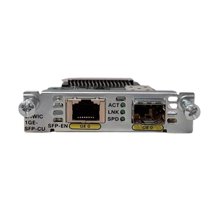 EHWIC-1GE-SFP-CU CI-SCO Switch de 1 Puerto RJ-45 y 1 Puerto SFP 10/100/1000Mbps Full-Duplex Half-Duplex 2G de Alta Velocidad para WAN - Product Image 1