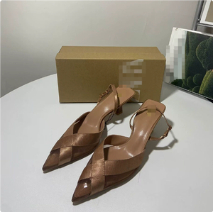 Sandali di Lusso da Donna ZA* <span class=keywords><strong>Arancioni</strong></span>, Scarpe Eleganti <span class=keywords><strong>con</strong></span> <span class=keywords><strong>Lacci</strong></span> Incrociati e Tacco Medio-Basso - Product Image 1