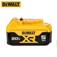 Batterie au lithium DEWALT 20V XR 5.0Ah, batterie industrielle longue durée, adaptée aux outils électriques sans fil, alimentation de secours