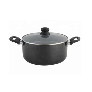 Poêle à nouilles instantanées antiadhésives <span class=keywords><strong>de</strong></span> haute qualité, soupière à revêtement céramique pour cuisinière à Induction, soupe <span class=keywords><strong>de</strong></span> poulet, four néerlandais, couvercle <span class=keywords><strong>en</strong></span> verre - Product Image 1