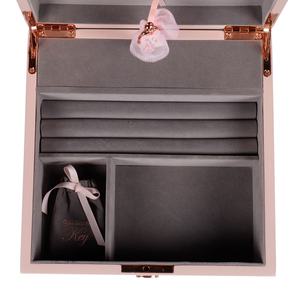 Boîte de rangement pour <span class=keywords><strong>bijoux</strong></span> en bois de luxe <span class=keywords><strong>avec</strong></span> <span class=keywords><strong>miroir</strong></span> - Product Image 4