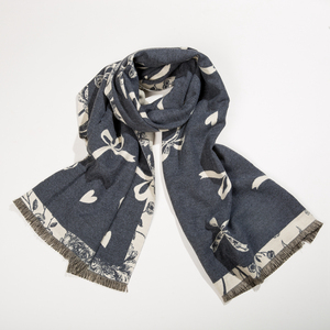 Haute qualité 2025 nouveau hiver arc imprimé écharpe chaud épais femmes luxe foulards châles fabricant - Product Image 2