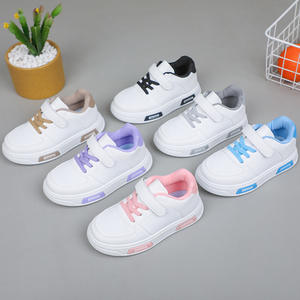 2025 primavera otoño zapatos deportivos para niños, zapatillas informales para niños, nuevas zapatillas para correr para niñas, suela blanda, cierre de Velcro, cuero Artificial - Product Image 3