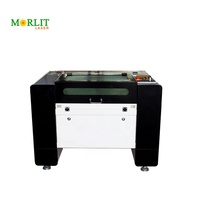 Machine de gravure laser CO2 Morlit Laser 4060, dernière génération haut de gamme, 100W, Ruida 6442 6445 8445, refroidie par eau, rail de guidage PMI, pour bois/papier