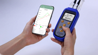 Temperature Measuring Instruments for Export High Accuracy Handheld Dual Channel RTD Thermometer for Industrial Production