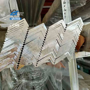 <span class=keywords><strong>Barra</strong></span> Angular de Aleación de <span class=keywords><strong>Aluminio</strong></span> Astm 6061 6060 6005 6063 T5, <span class=keywords><strong>20X20</strong></span> 75x50x5, 45 Grados, 5mm - Product Image 3