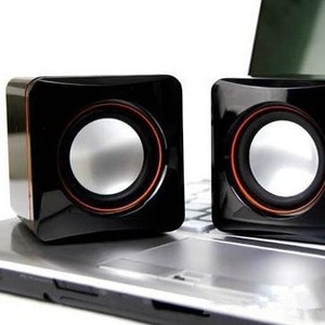 ลำโพงมินิยูเอสบีสำหรับเดสก์ท็อปแล็ปท็อป 0-5W DC 5V เอาต์พุตเสียงแบบพกพา - Product Image 1