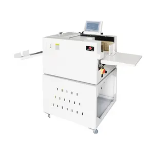 Qike Jd8603a Volautomatische A3 Vel Digitaal Papier Zuig Vouwmachine Voor Drukkerij