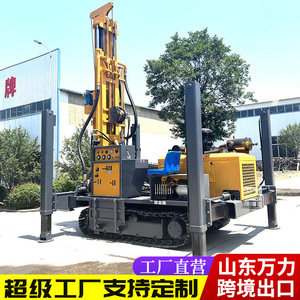 เครื่องเจาะหินแบบลมพร้อมแทร็กสำหรับขุดเจาะบ่อน้ำ ความลึกสูงสุด 600 เมตร ระดับความปลอดภัยสูง - Product Image 2