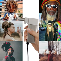 Machine portable mini pour la fabrication de dreadlocks, pour cheveux bouclés ou africains, avec garantie d'un an et poids de 26 kg