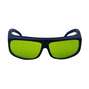 CE EN207 YAG 1064nm Gafas DE SEGURIDAD láser con patas ajustables Color transparente PC PMMA Material para cuidado personal - Product Image 1